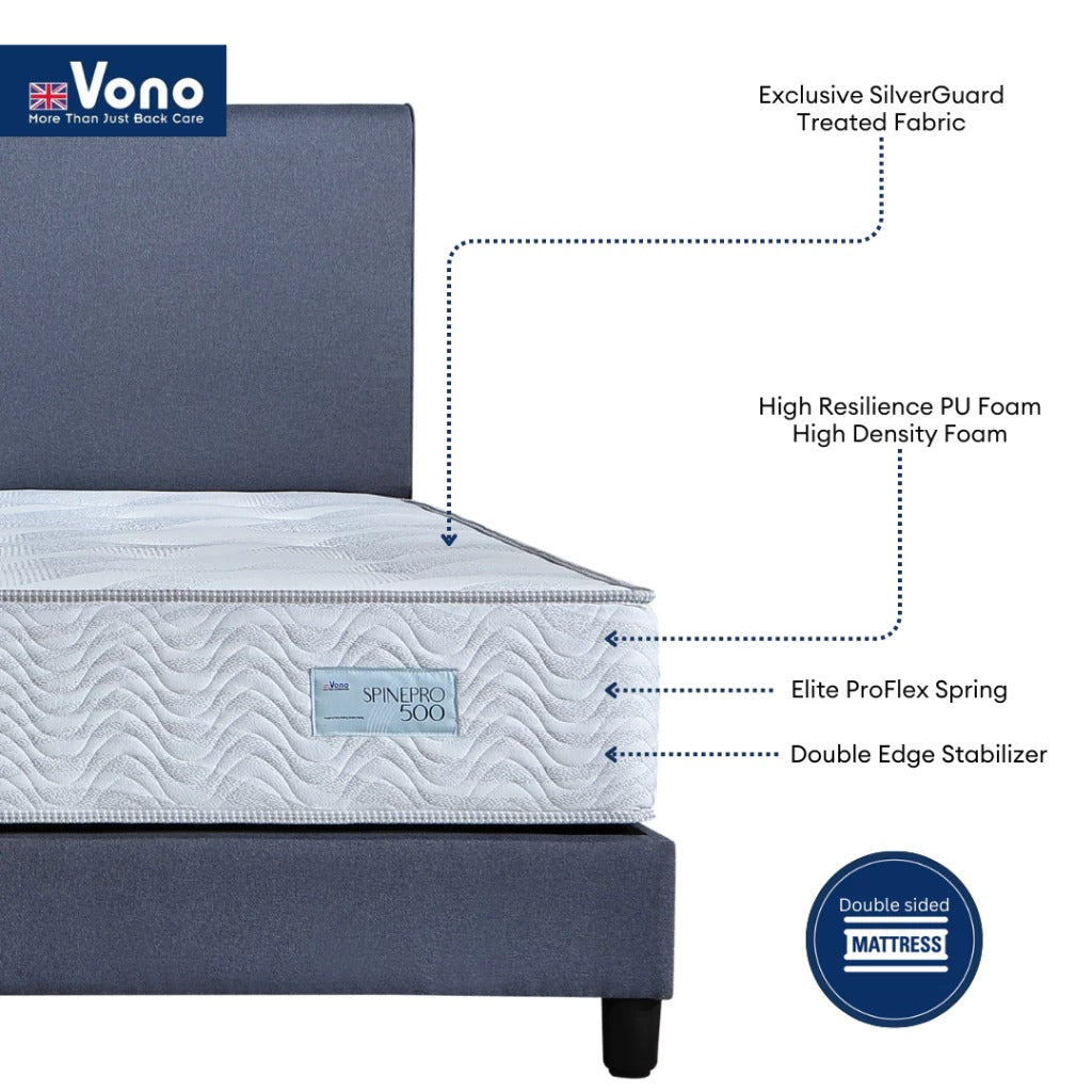 Vono SpinePro 500 Mattress (Tilam Vono)