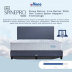 Vono SpinePro 500 Mattress (Tilam Vono)