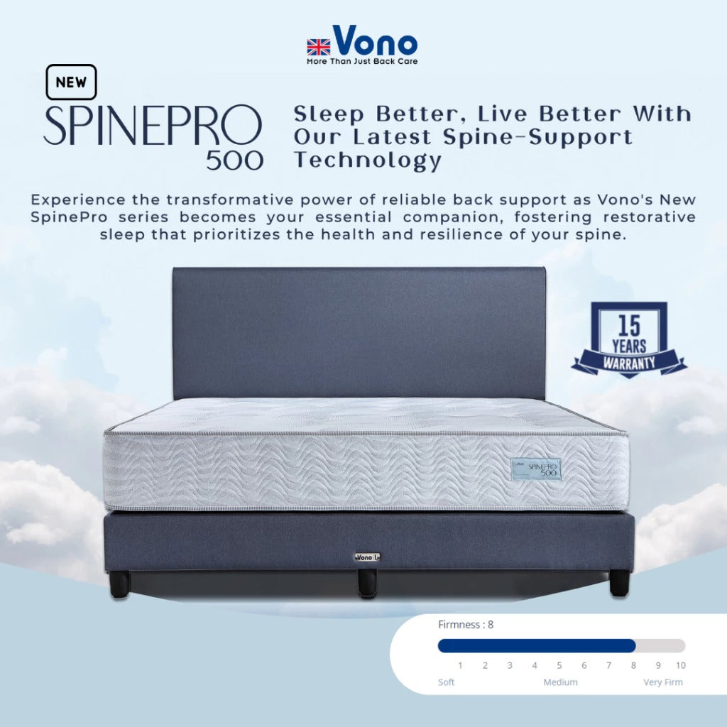 Vono SpinePro 500 Mattress (Tilam Vono)