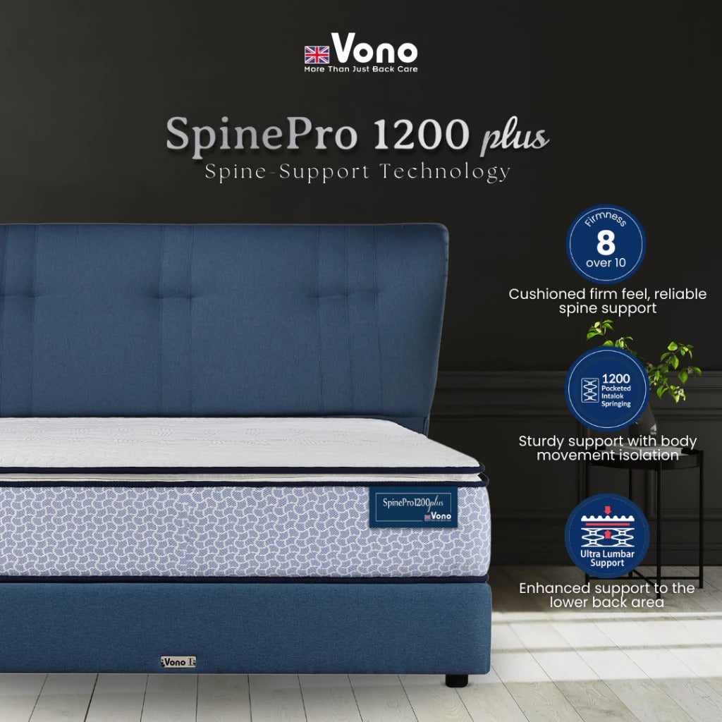 Vono SpinePro 1200 Plus Mattress (Tilam Vono)
