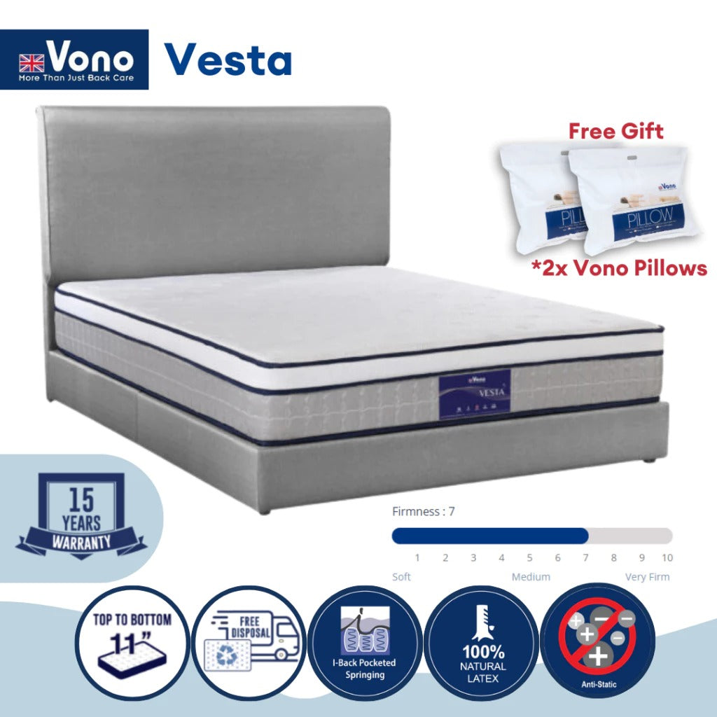 Vono Backcare Vesta Mattress (Tilam Vono)