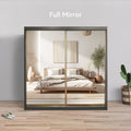 Brandon 8/6/5x8ft Wardrobe - Full Mirror Door | B 140-33