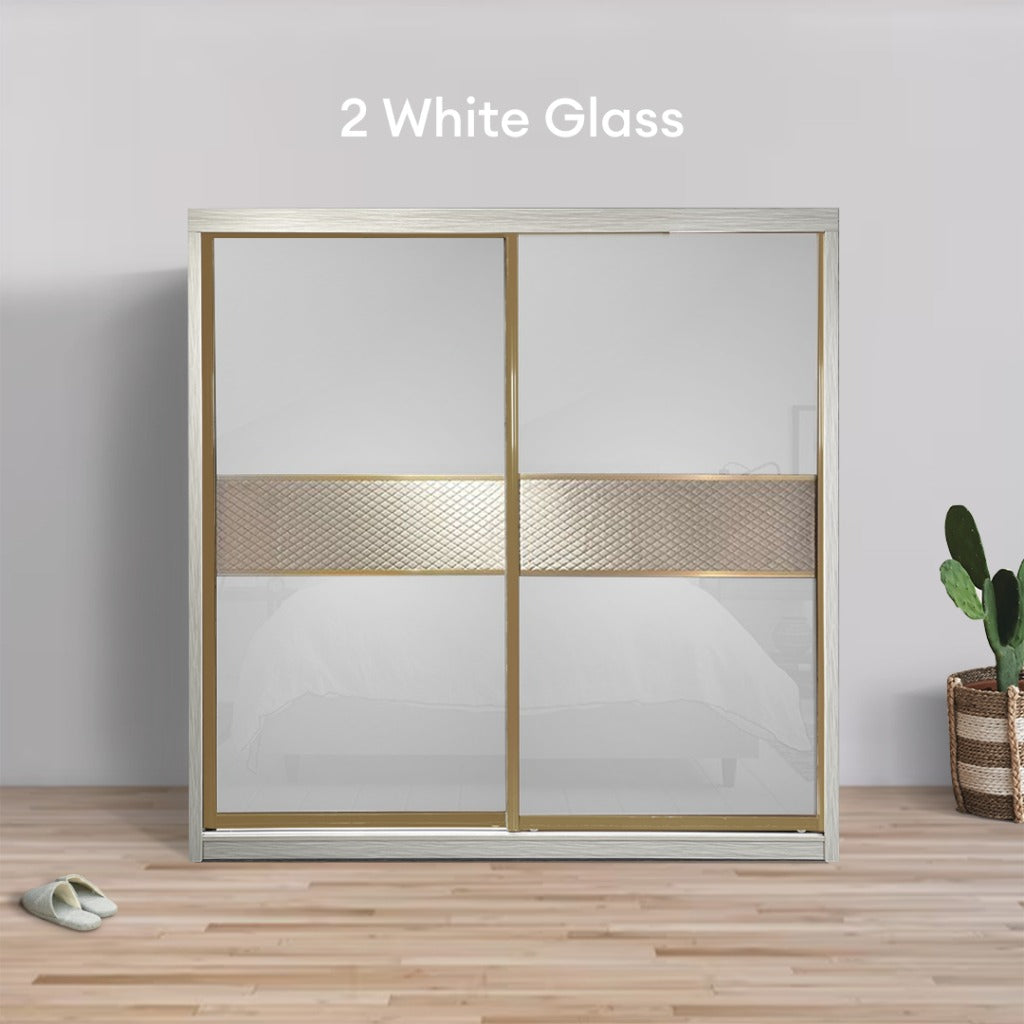 Miya 8/6/5x8ft Anti-Jump Sliding Doors Wardrobe | 140-09