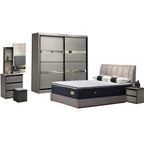 Milan Bedroom Set of 5 - 6/8x8ft | 142-62 + 140-03