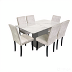 Belmond 6s Marble Table Dining Set | 96-16+149-03