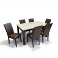 Ellora 6s Dining Set | B18-09