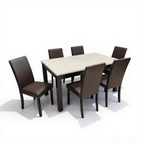 Ellora 6s Dining Set | B18-09