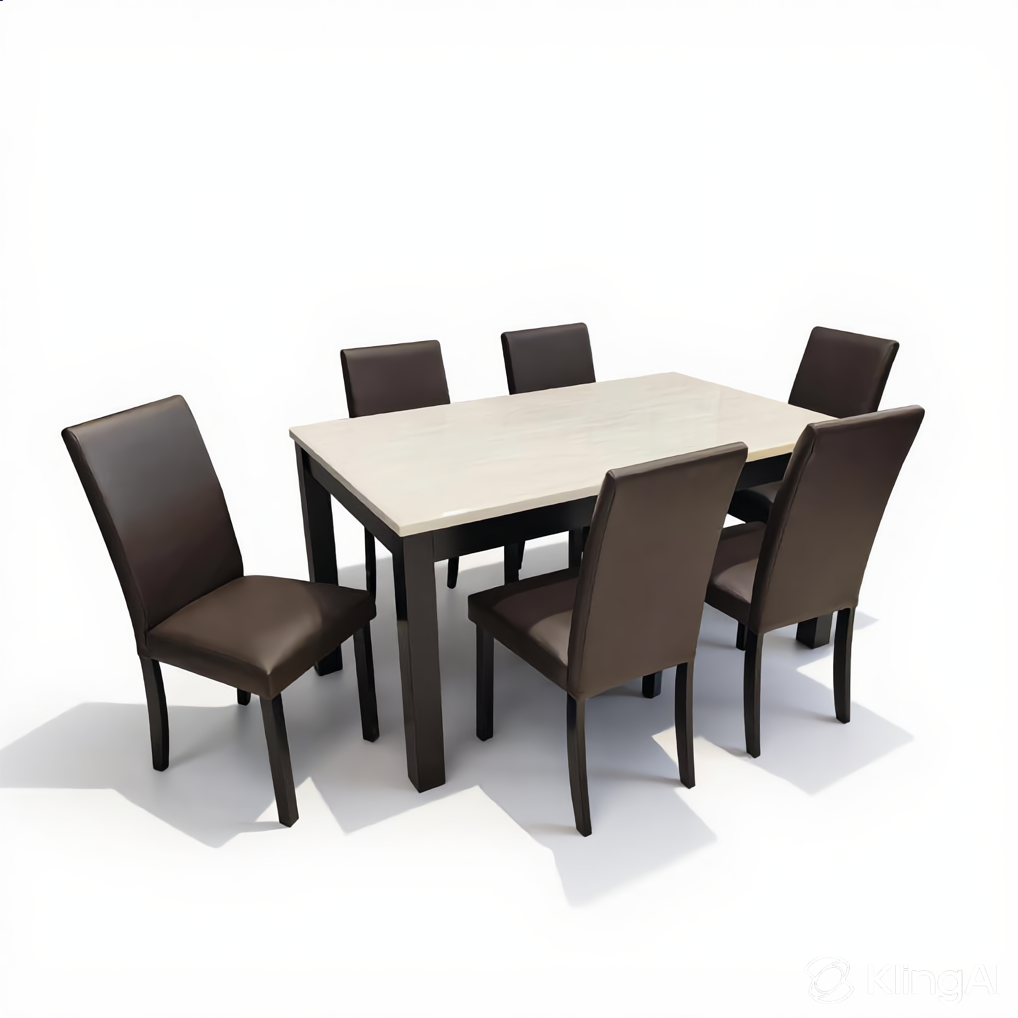 Ellora 6s Dining Set | B18-09