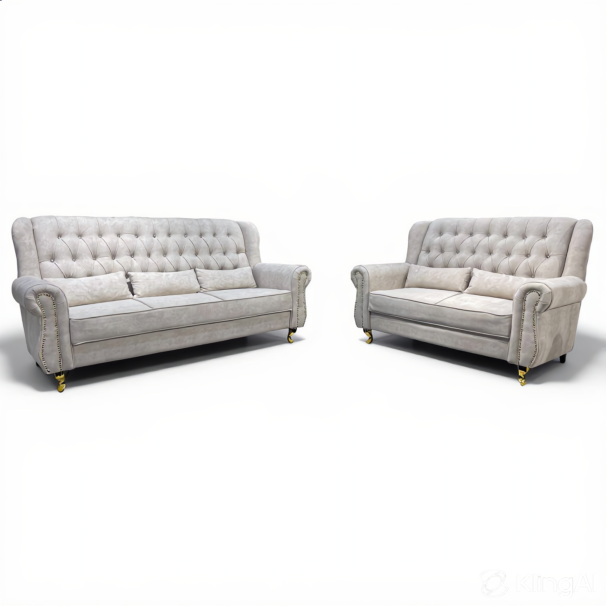 Paloma 2+3 Seaters Chesterfield Sofa Set | B 142-11