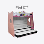 Ze Children Double Decker Bedframe | Hello Kitty/Sports Car | 131-01/02