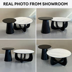 Kairo Duo Coffee Table - Marble + Wood | TJ24