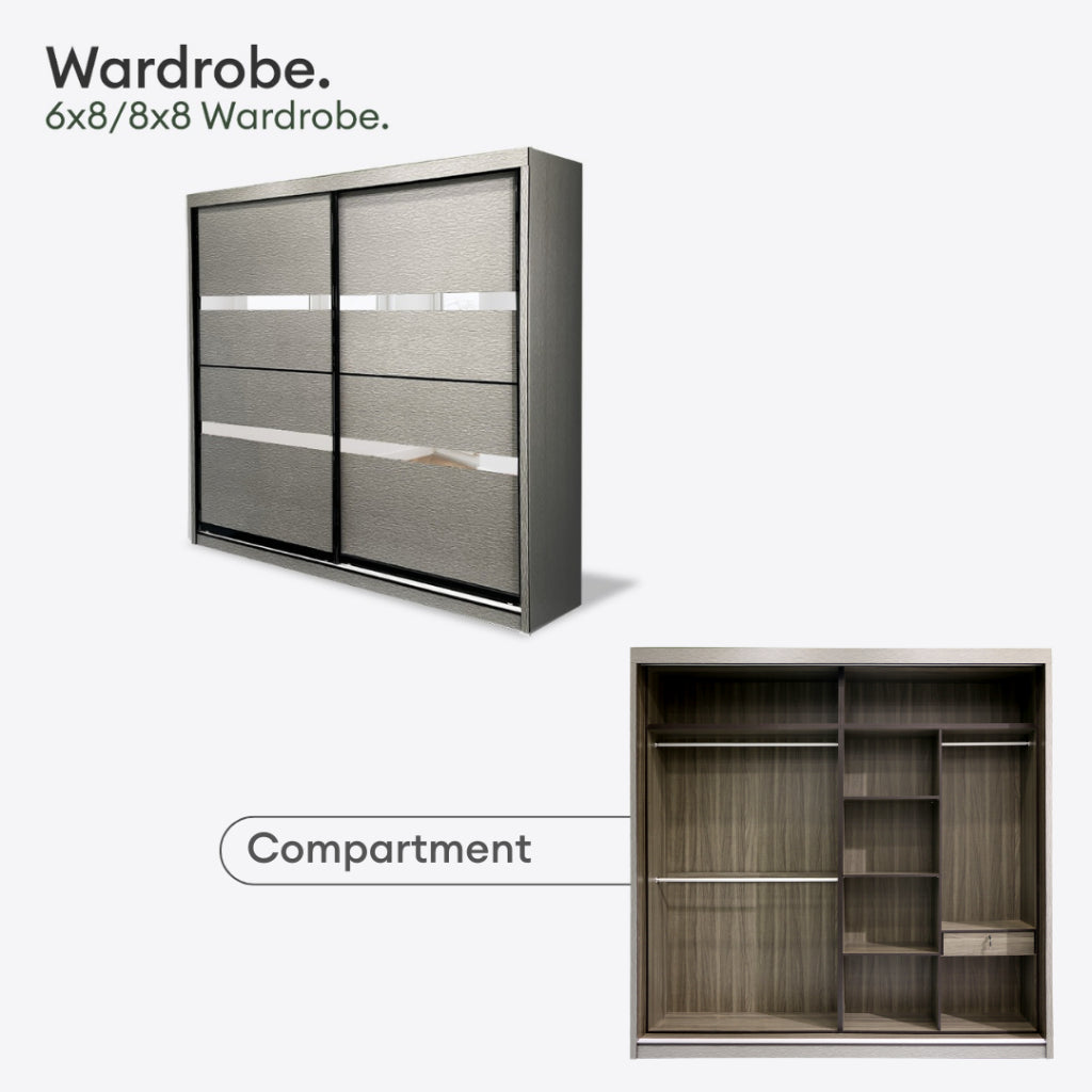Utopia Bedroom Set of 5 - 6/8x8ft | 140-03 + 141-04
