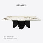 Nerina Marble 8/10 Seater Dining Table | LC05-08