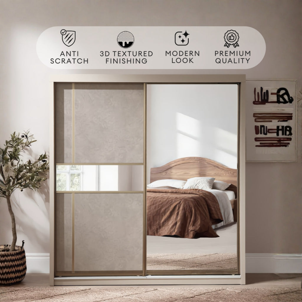 Ford 5/6/8 x 8ft Wardrobe - Plain Door | B 22-66