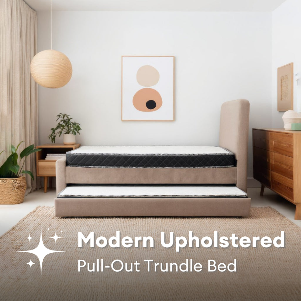 Zenon Single Pullout Bedframe FREE 2 Mattreses | 151-33