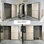 Novo 8/6/5x8ft Anti Jump Sliding Doors Wardrobe | 140-39
