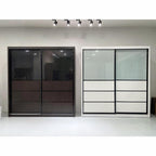 Malix 8/6x8ft Anti-Jump Sliding Door Wardrobe | 131-08