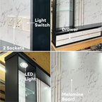 Bazzi 8ft TV Cabinet | 150-22