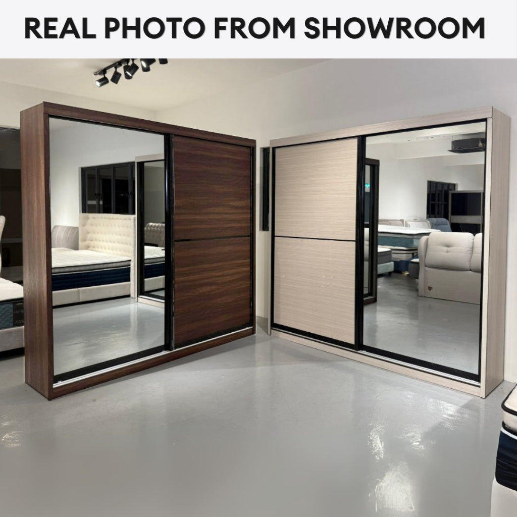 Novo 8/6/5x8ft Anti Jump Sliding Doors Wardrobe | 140-39