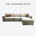 Lewis 3 Seaters Sofa + Ottoman | 108-15