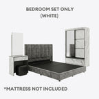 Zyphr White Bedroom Set of 3 - 4x6ft | 140-43 + 151-06