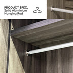 Diamond 8/6x8ft Anti Jump Sliding Doors Wardrobe | 131-21