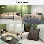 Lewis 3 Seaters Sofa + Ottoman | 108-15