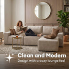 Lewis 3 Seaters Sofa + Ottoman | 108-15