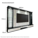 Bazzi 8ft TV Cabinet | 150-22