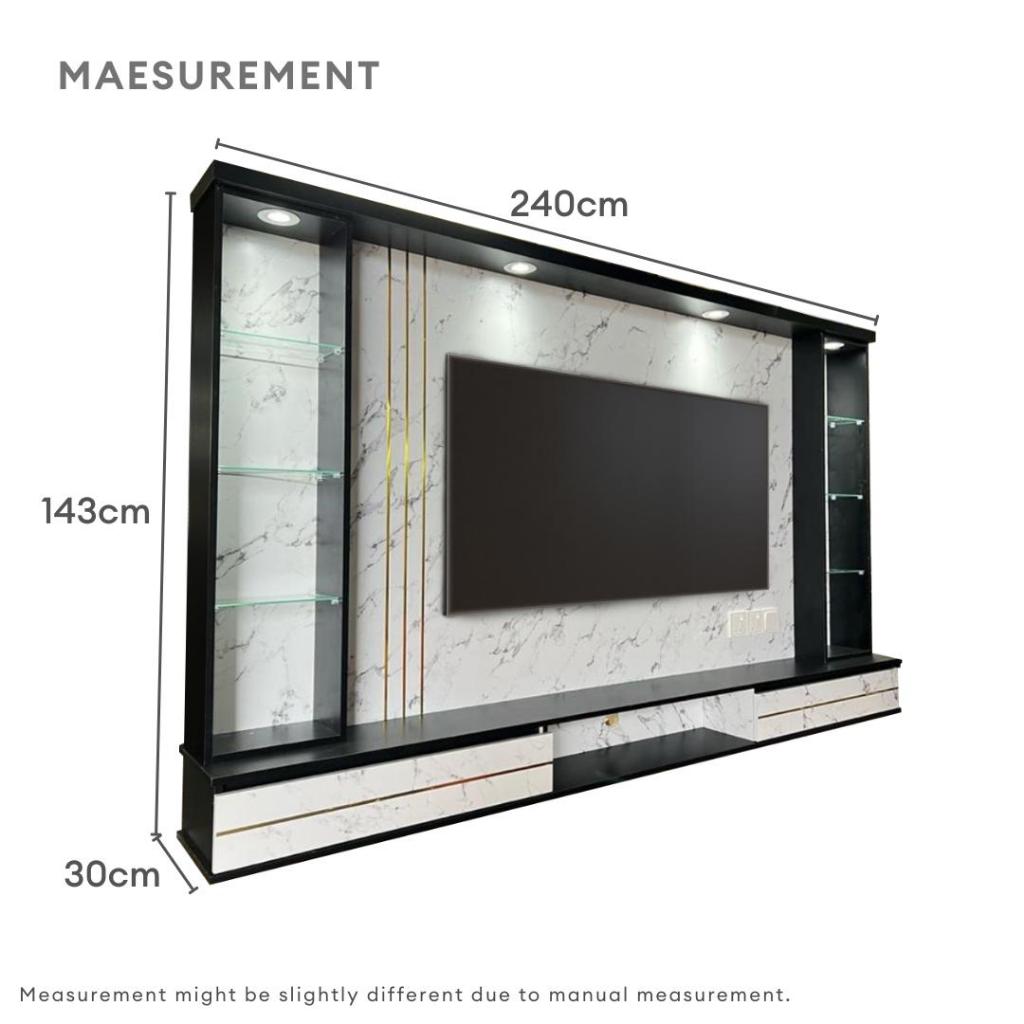 Bazzi 8ft TV Cabinet | 150-22