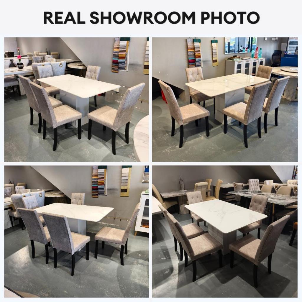 Jade Marble 4/6s Dining Table | 96-16