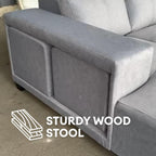 Hunter 6 Seater C-Shape Sofa | 149-22