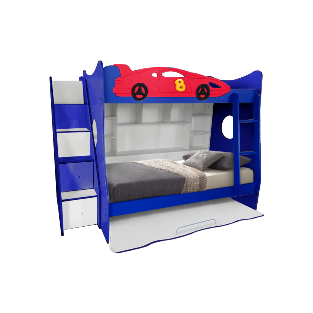 Children Set Double Decker Bedframe